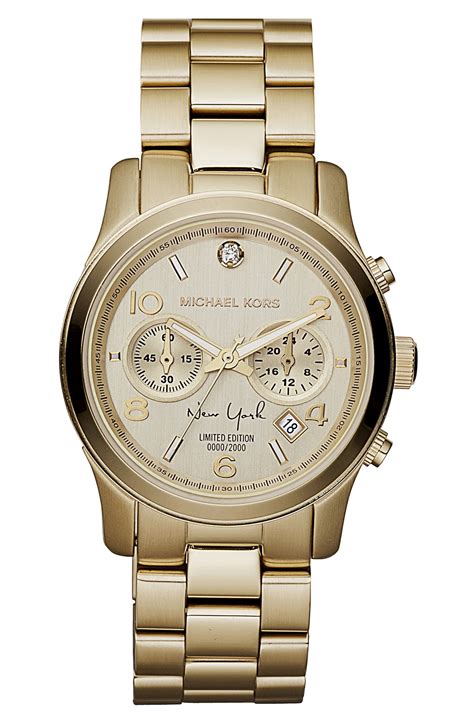 michael kors gold bracelet watch.